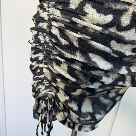 Topshop Ruched Mini Dress - Picture 6 of 10